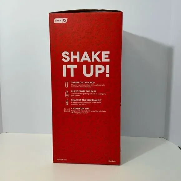 Dash Retro Milkshake Maker Stainless Steel 20 fl. Oz cup - Picture 7 of 11